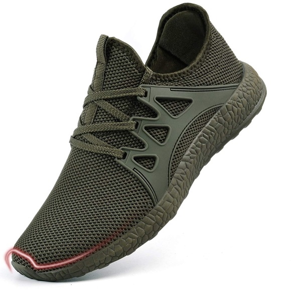 Shoes Olive Green Air Knitted Running Comfortable Shoes Poshmark